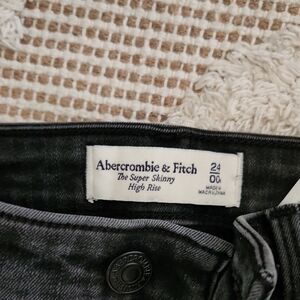 Abercrombie & Fitch Super Skinny High Rise Jeans
